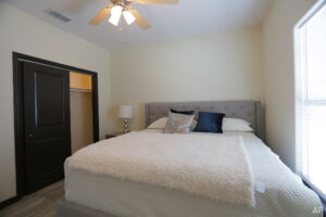 Merida Vista Apartments by Corrinthian Asset Management Interior Bedroom Center View