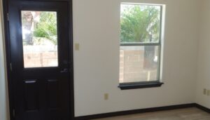 Merida Vista Apartments by Corrinthian Asset Management Interior Front Door - Back View towards External