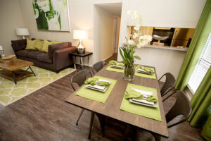 Trailwood Village Apartments by Corrinthian Asset Management Interior Dining Room View