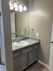 Trailwood Village Apartments - Bristol 2x1 floor plan - Room 722 - Interior Wash Room