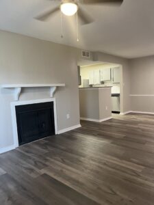 Edgewater Pointe Apartments Interior Living Room Mid View