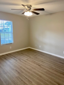 Palm Ilse Apartment Interior Empty Bedroom View