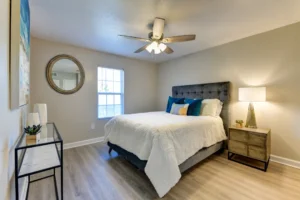 Palm Isle Apartment Homes Interior Bedroom View in Biloxi, MS Photo